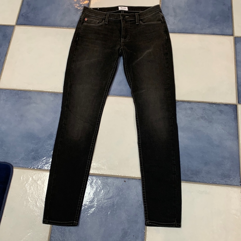 Hudson faded black jeans